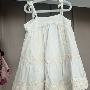 Janie and Jack Cream Button-Up Shirt